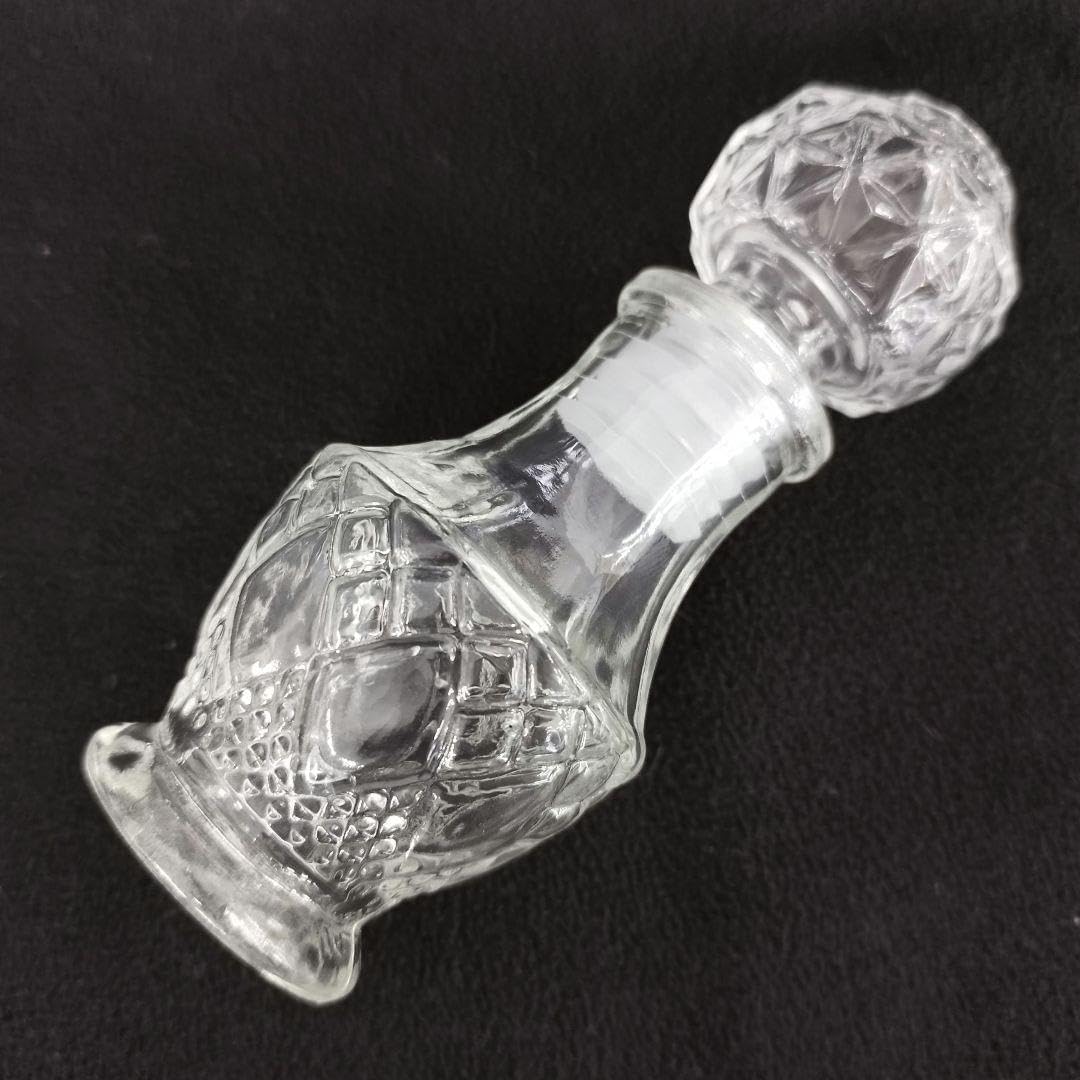 アンティーク香水瓶 小 カットガラス 切子 インテリア アンティーク